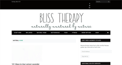 Desktop Screenshot of blisstherapy.org